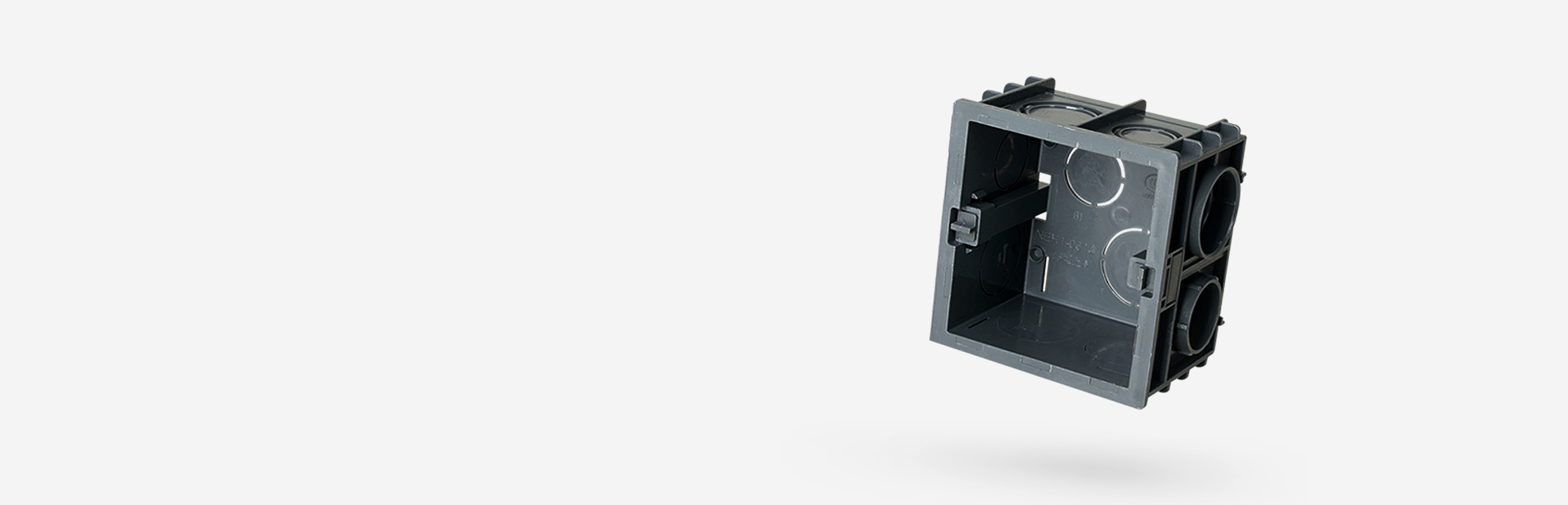 NEH1系列開關插座暗盒 預埋墻底，持...