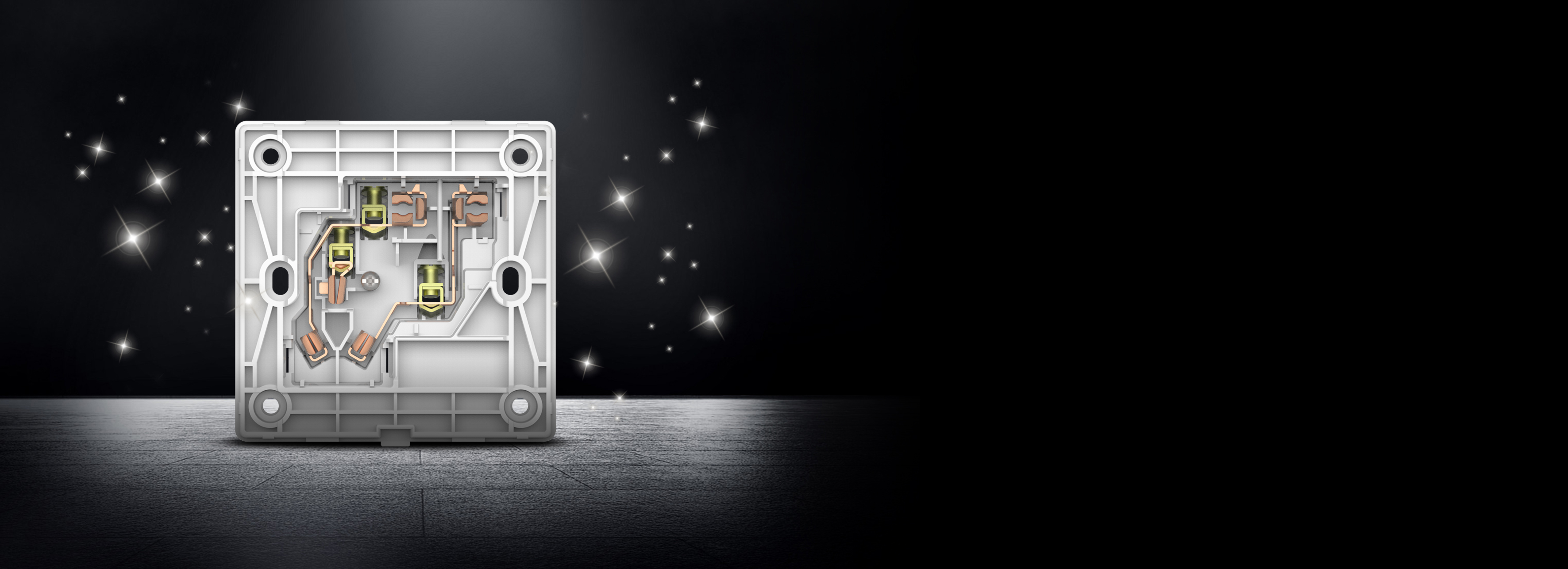 免跳線結構設計 免跳線結構，安裝省時，...