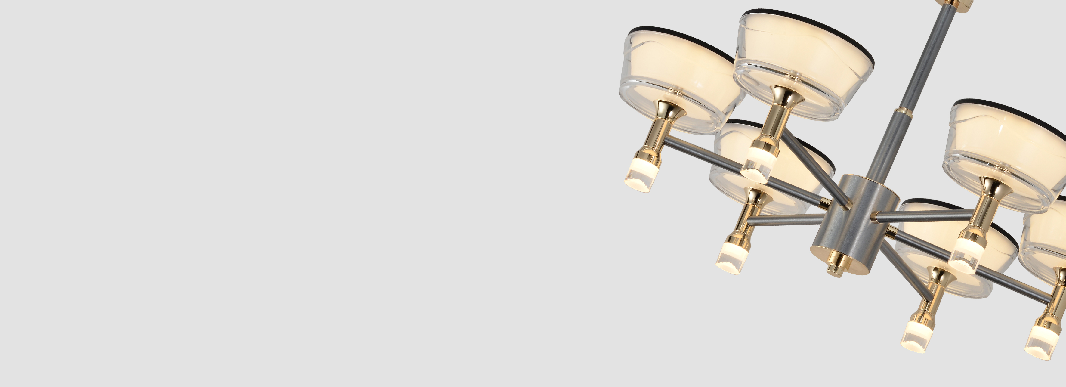 鐵藝結構 正泰吊燈XDD91系列采用鐵...