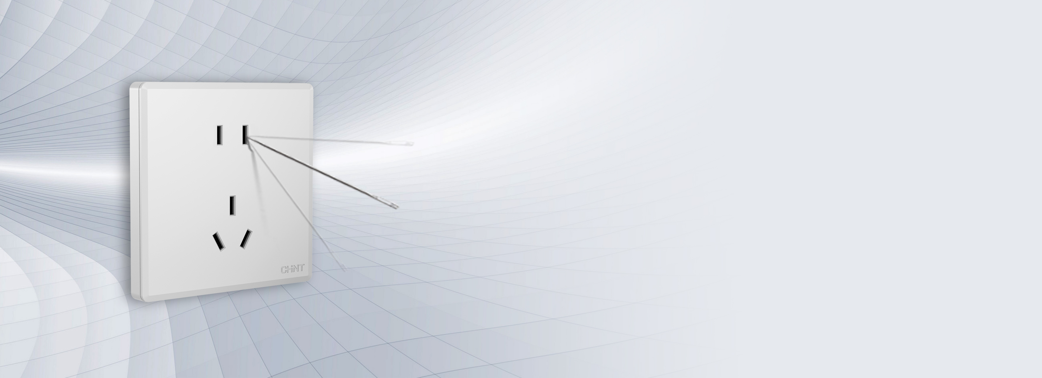 安全保護門設計 可防單極75N力插入，...