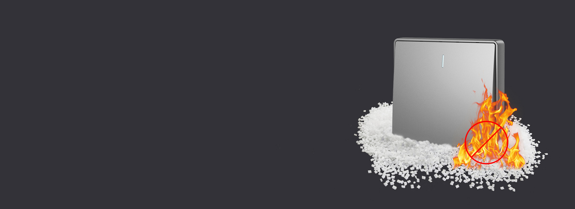 耐高溫阻燃，用的放心 面板采用防彈膠阻...