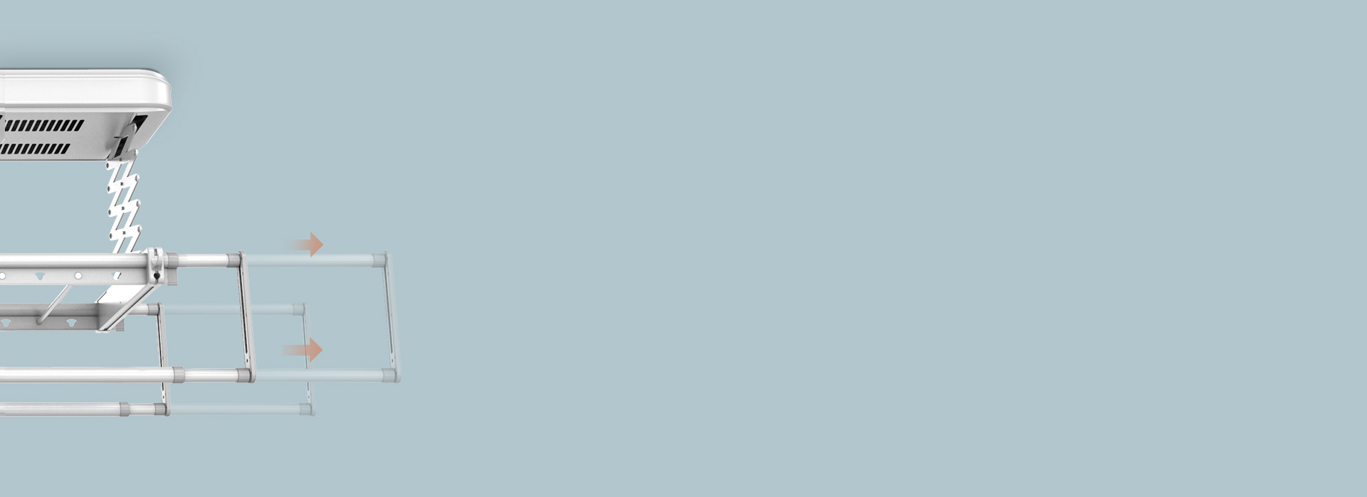 伸縮桿晾曬，節(jié)約空間隨心晾曬 2根伸縮...