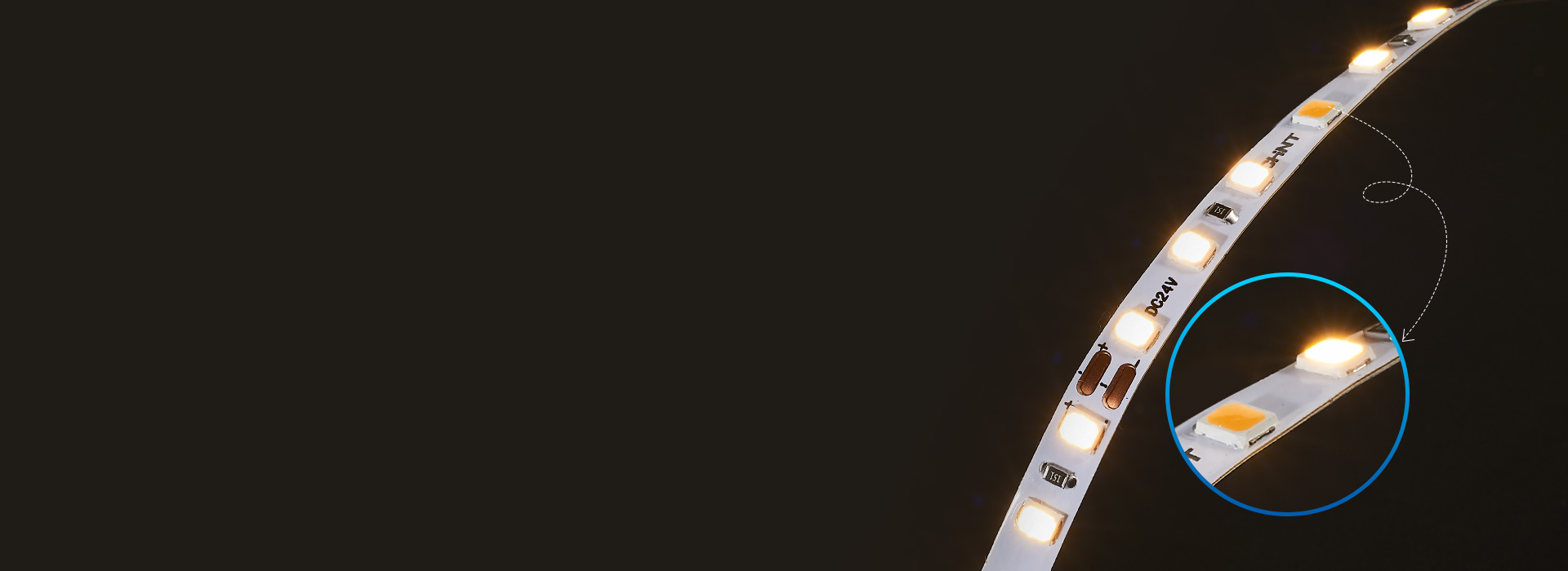 防死珠設計，保持亮度持續 即使單顆燈珠...