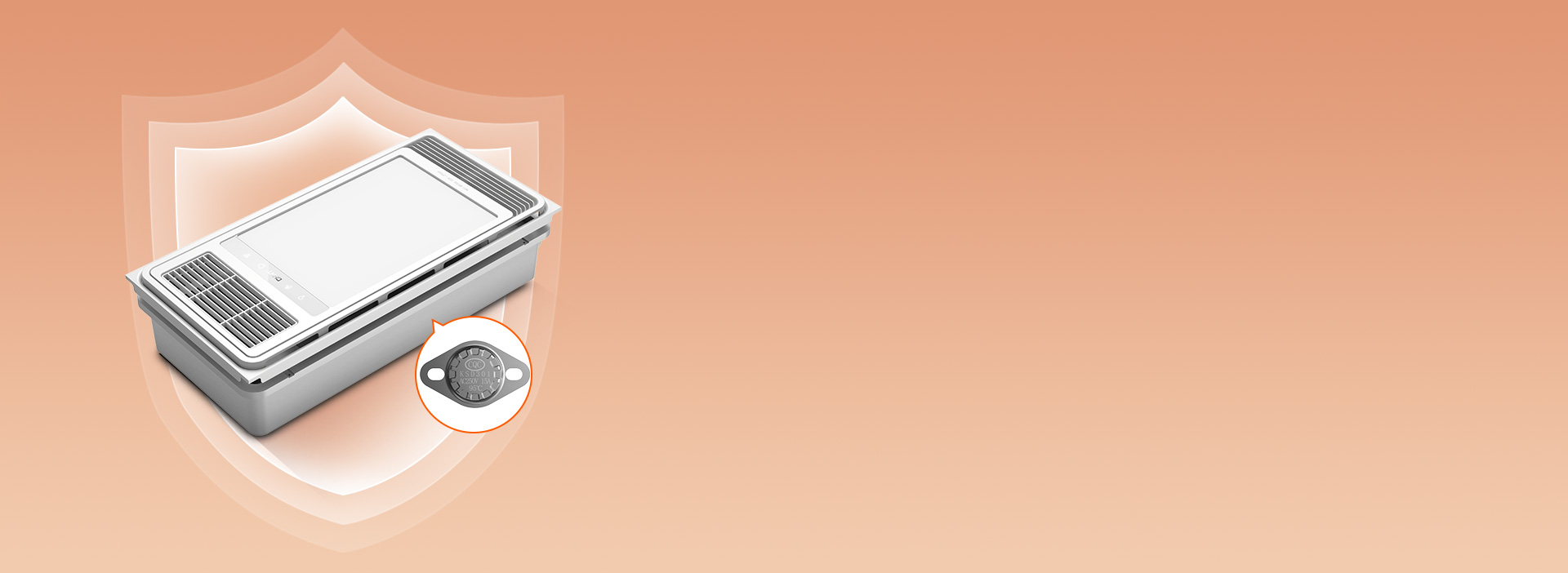 過熱保護(hù)，為安全加一道屏障 內(nèi)置105...