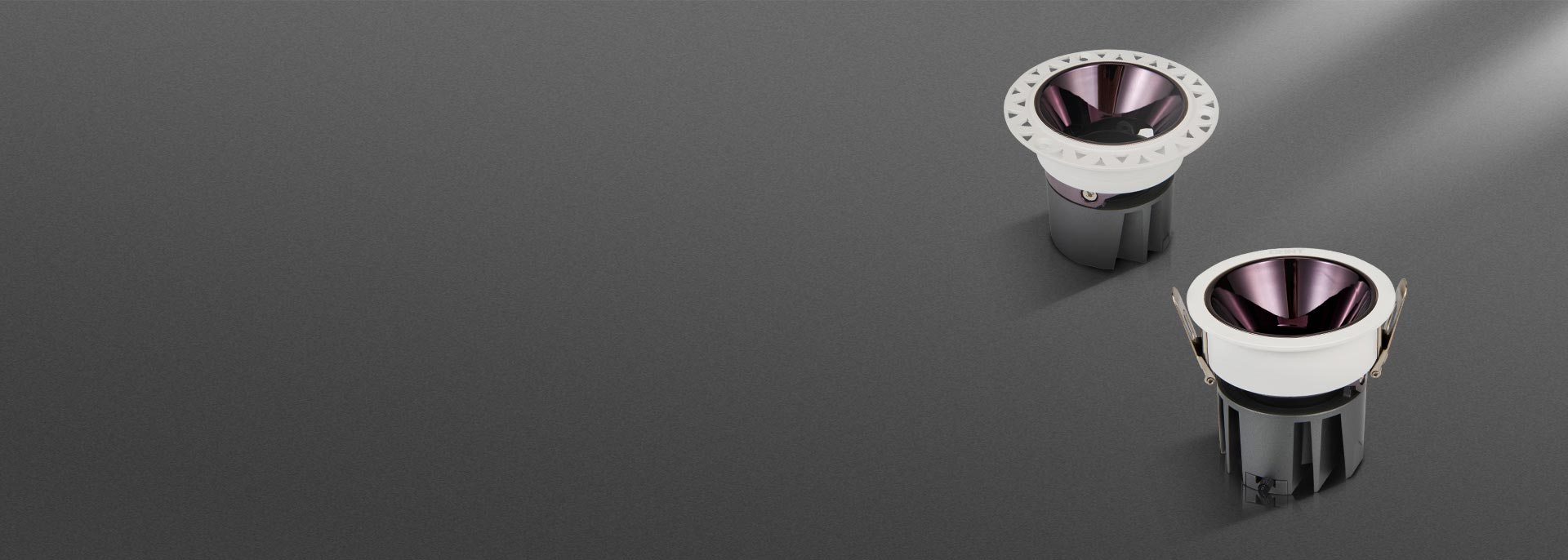 防眩深色燈杯，輕松駕馭無主燈 槍灰色燈...