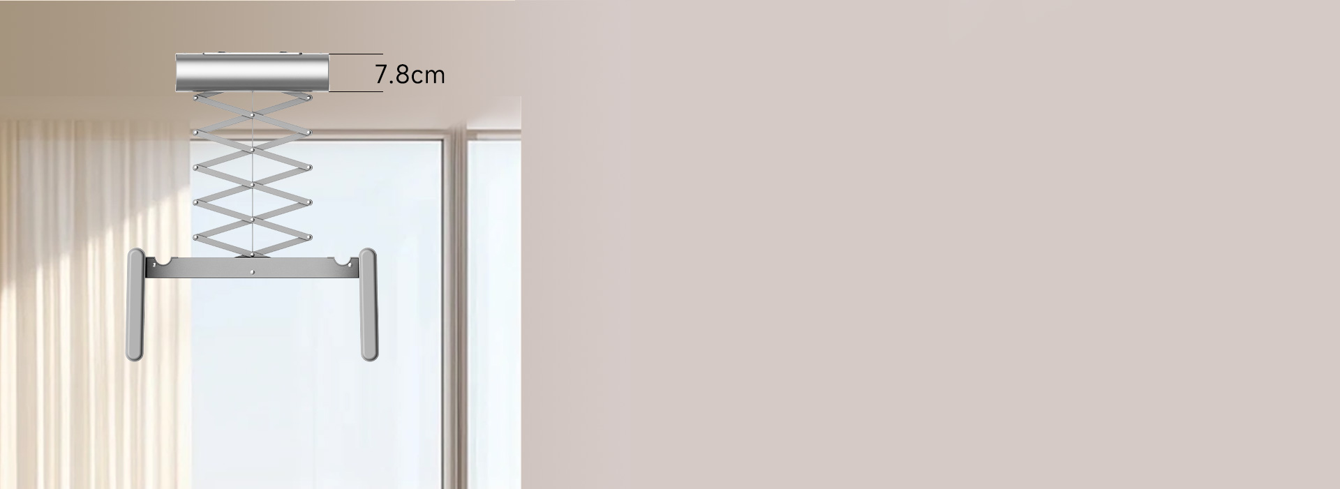 極簡美學，裝飾陽臺 輕奢太空銀，質感細...