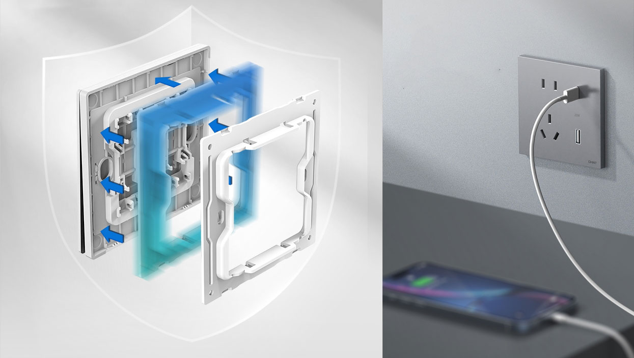 正泰T7L開關:薄系光澤美學,點亮家居新風尚-4 正泰T7L開關:薄系光澤美學,點亮家居新風尚-4