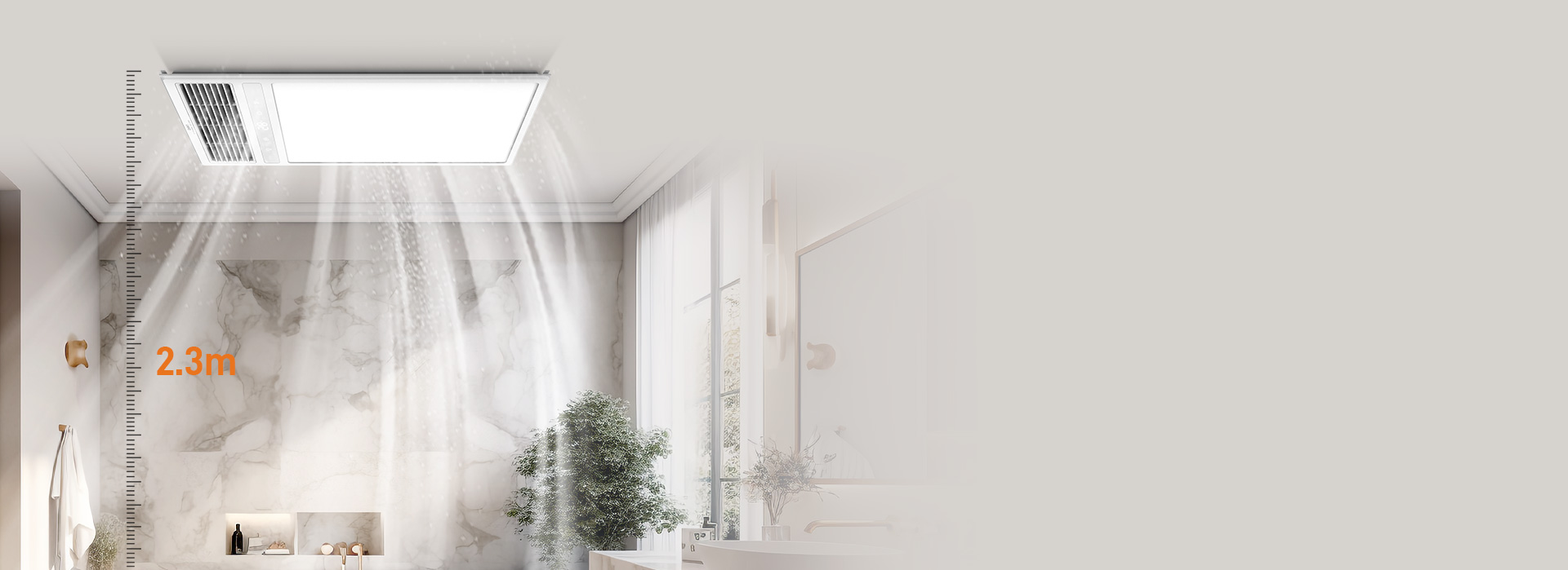 強勁送風(fēng)，快速換氣 150mm大風(fēng)輪，...